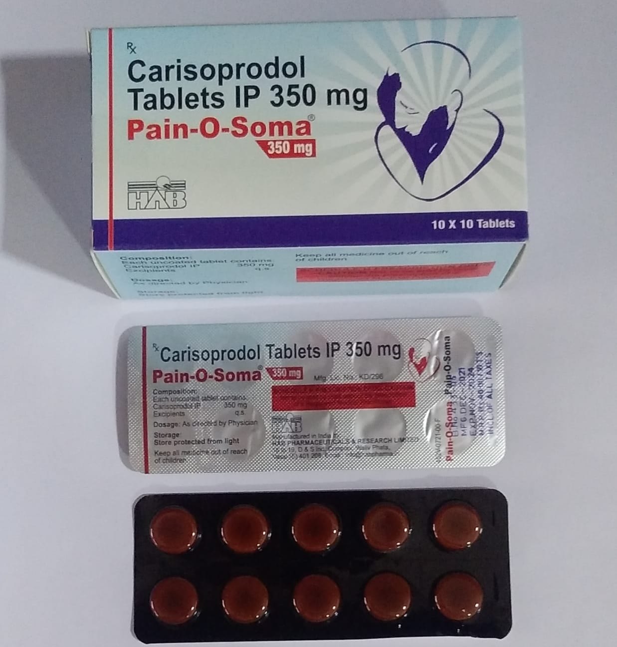 Buy pain O Soma 350mg online